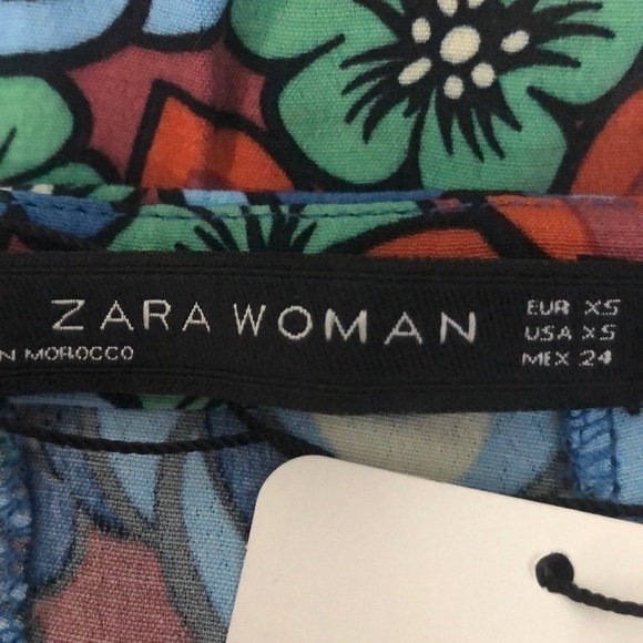 ZARA WOMAN Floral Mini Skirt - Picture 3 of 4